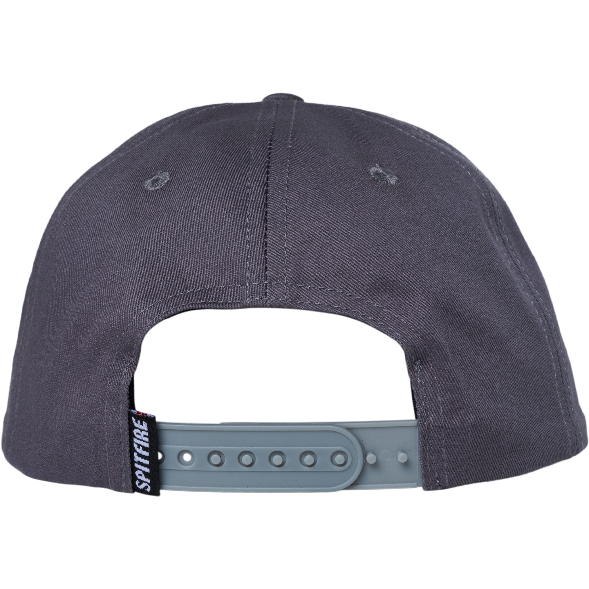 Spitfire Gas Mask Script Patch Snapback Hat Charcoal Hats