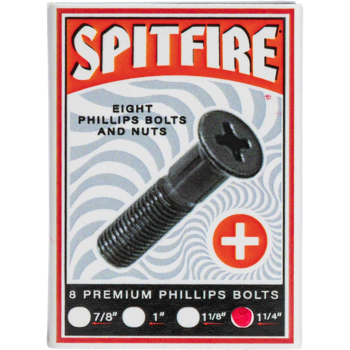 Spitfire Hardware 1" Phillips Skateboard Accessories