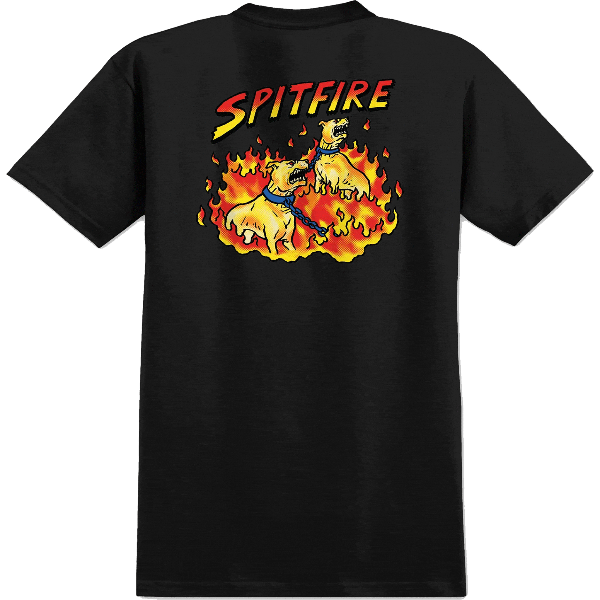 Spitfire Hell Hounds II Tee Black Multi T Shirt