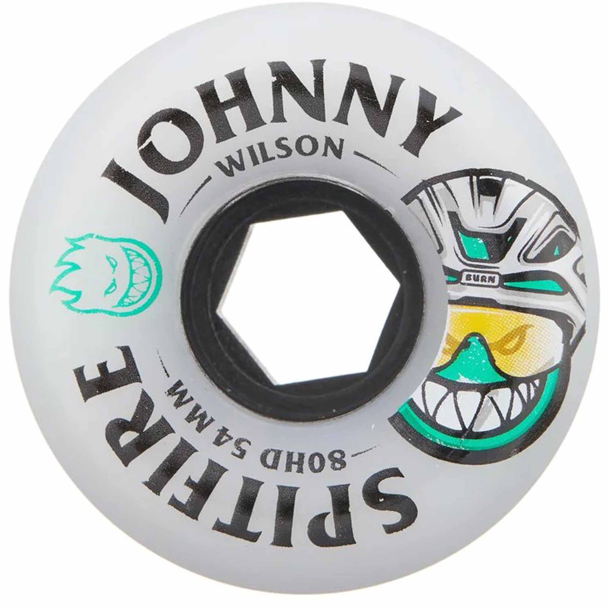 Spitfire Johnny Wilson Burn Squad Conical Full 80HD 54mm Skateboard Wheels Skateboard Wheels