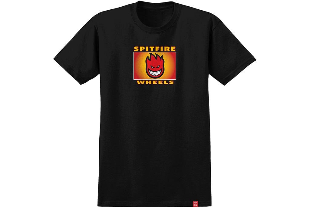 Spitfire Label Tee Black Multi T Shirt