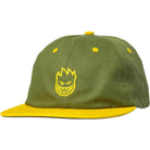 Spitfire Lil Bighead Strapback Olive Gold Hats