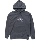 Spitfire Molotov Angel Embroidered Hoodie Charcoal Sweatshirts