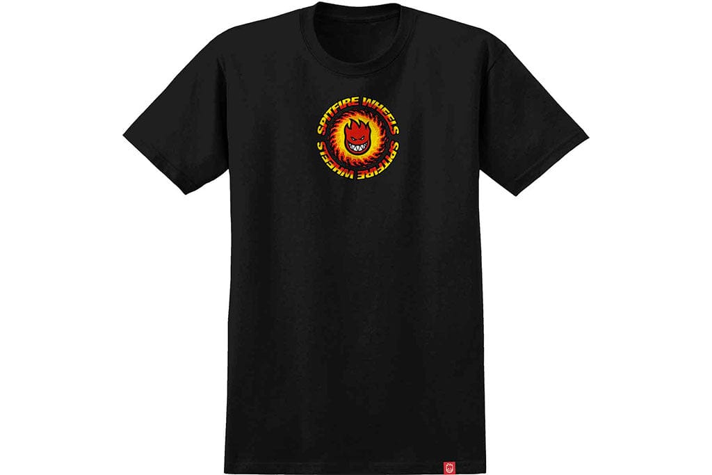 Spitfire OG Fireball Tee Black T Shirt