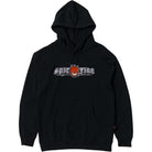 Spitfire Old E Drop Bighead Embroidered Hoodie Black Sweatshirts