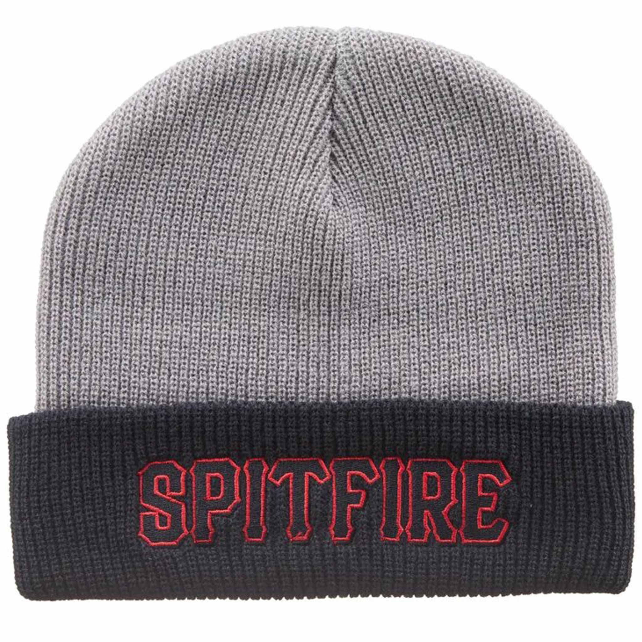Spitfire Spitball Cuff Beanie Charcoal Black Beanie