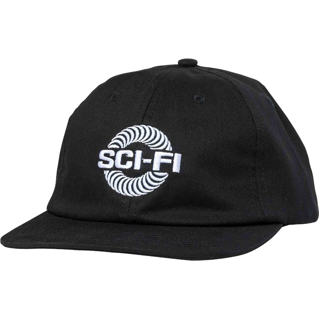 Spitfire X Sci Fi Fantasy Classic 6 Panel Snapback Hat Black Hats