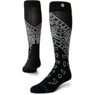 Stance Barrio Wool OTC Snowboard Sock Black Snowboard Socks