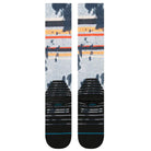 Stance Brong OTC Snowboard Sock Grey Red Snowboard Socks