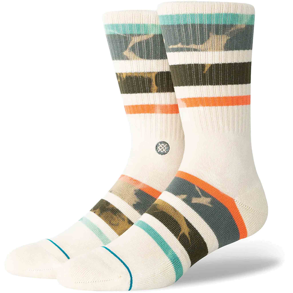 Stance Brong Vintage White Sock Socks