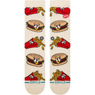 Stance Combo Meal Crew Socks Tan Socks