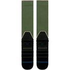 Stance Contrast Mid Green Wool OTC Snow Socks Snowboard Socks