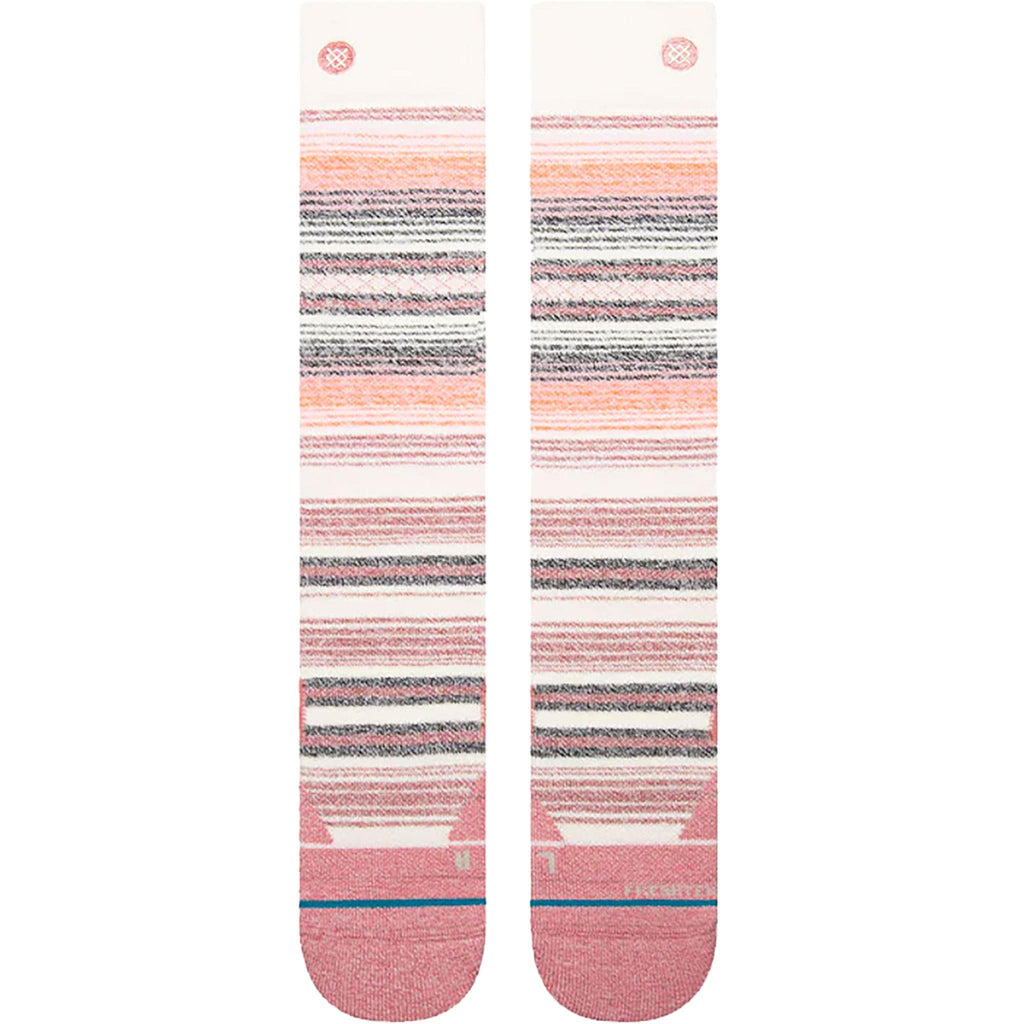 Stance Curren Snowboard Socks Dusty Rose Snowboard Socks