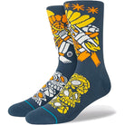 Stance DJ Warrior Crew Blue Socks