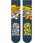 Stance DJ Warrior Crew Blue Socks