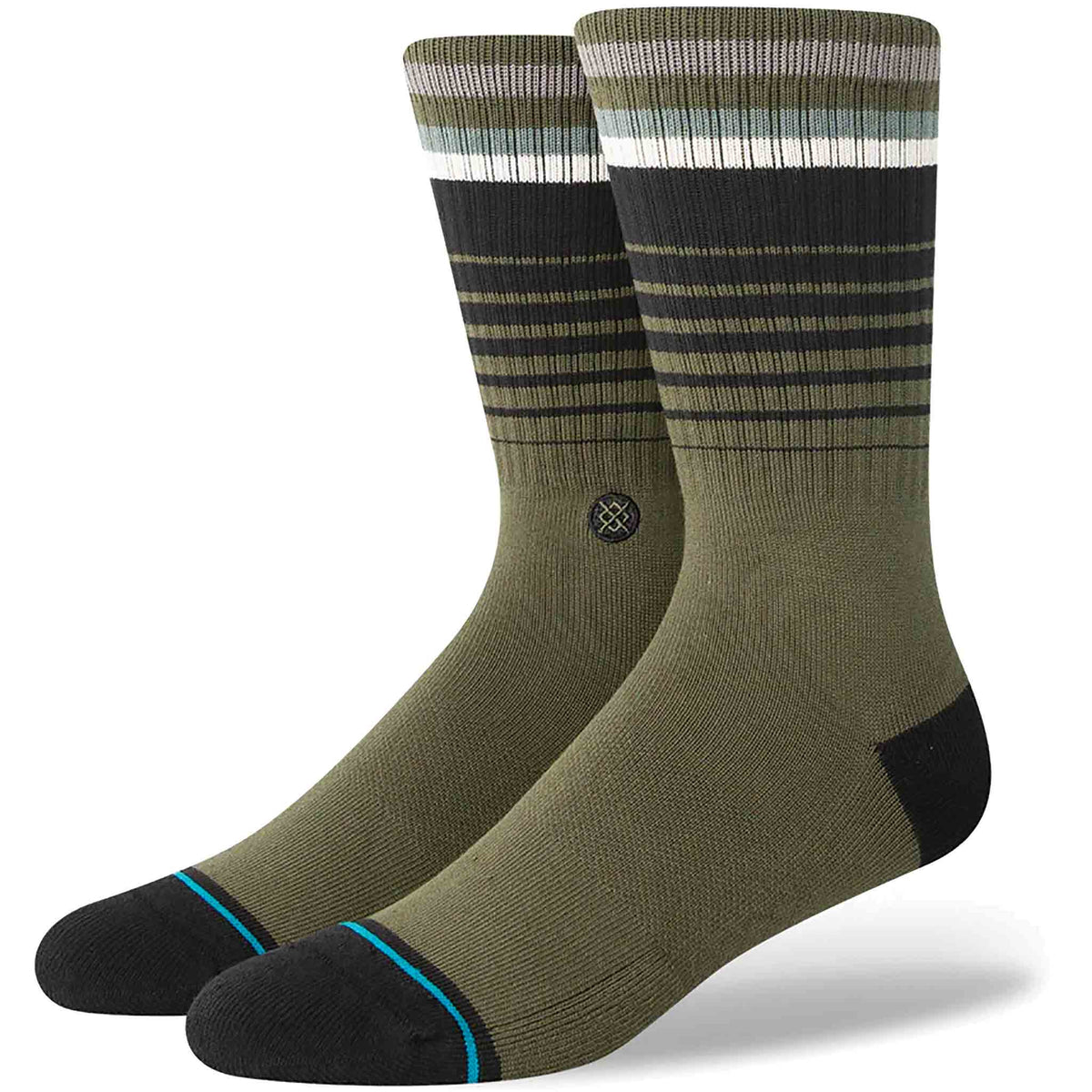 Stance Emmit Dark Green Sock – Sanction Skate And Snow