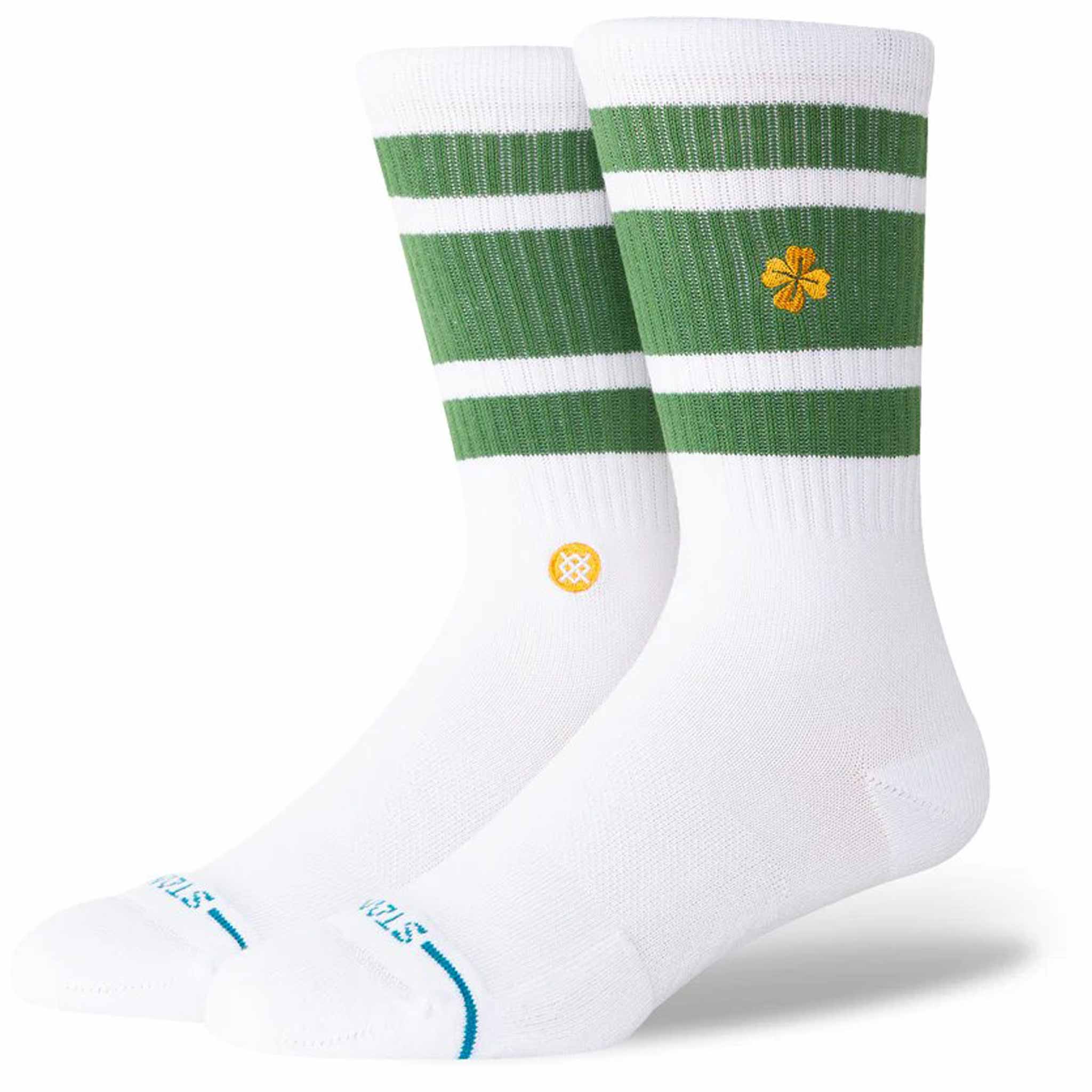 Stance Feelin Lucky Crew Sock Green Socks