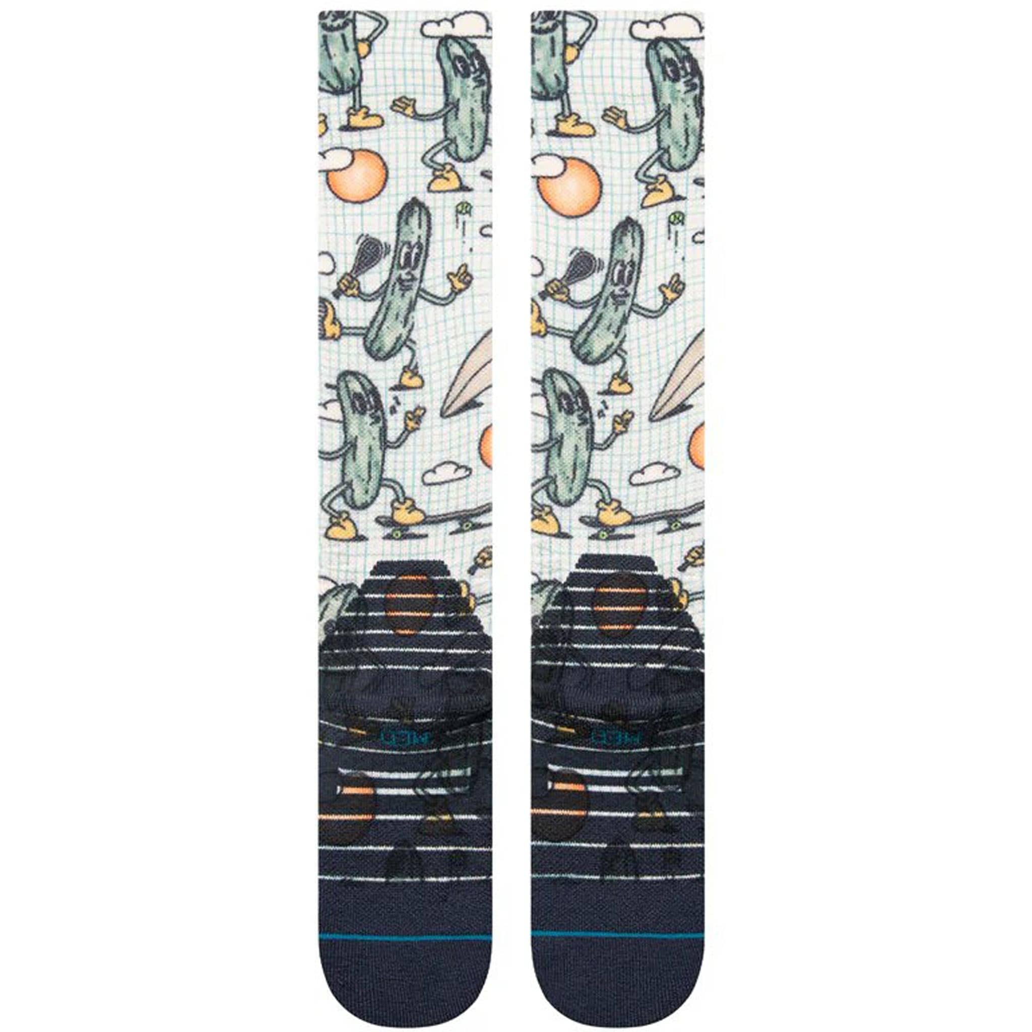 Stance Feeling Pickled OTC Snowboard Sock Multi Snowboard Socks