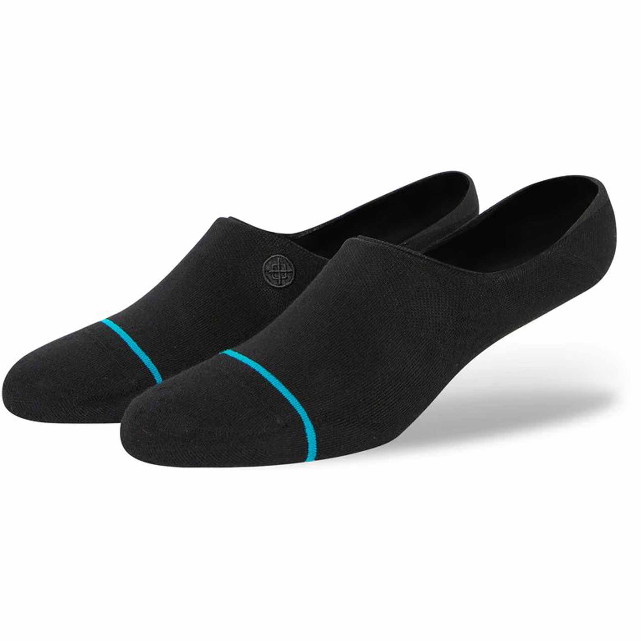 Stance Icon 3 Pack No Show Black Socks