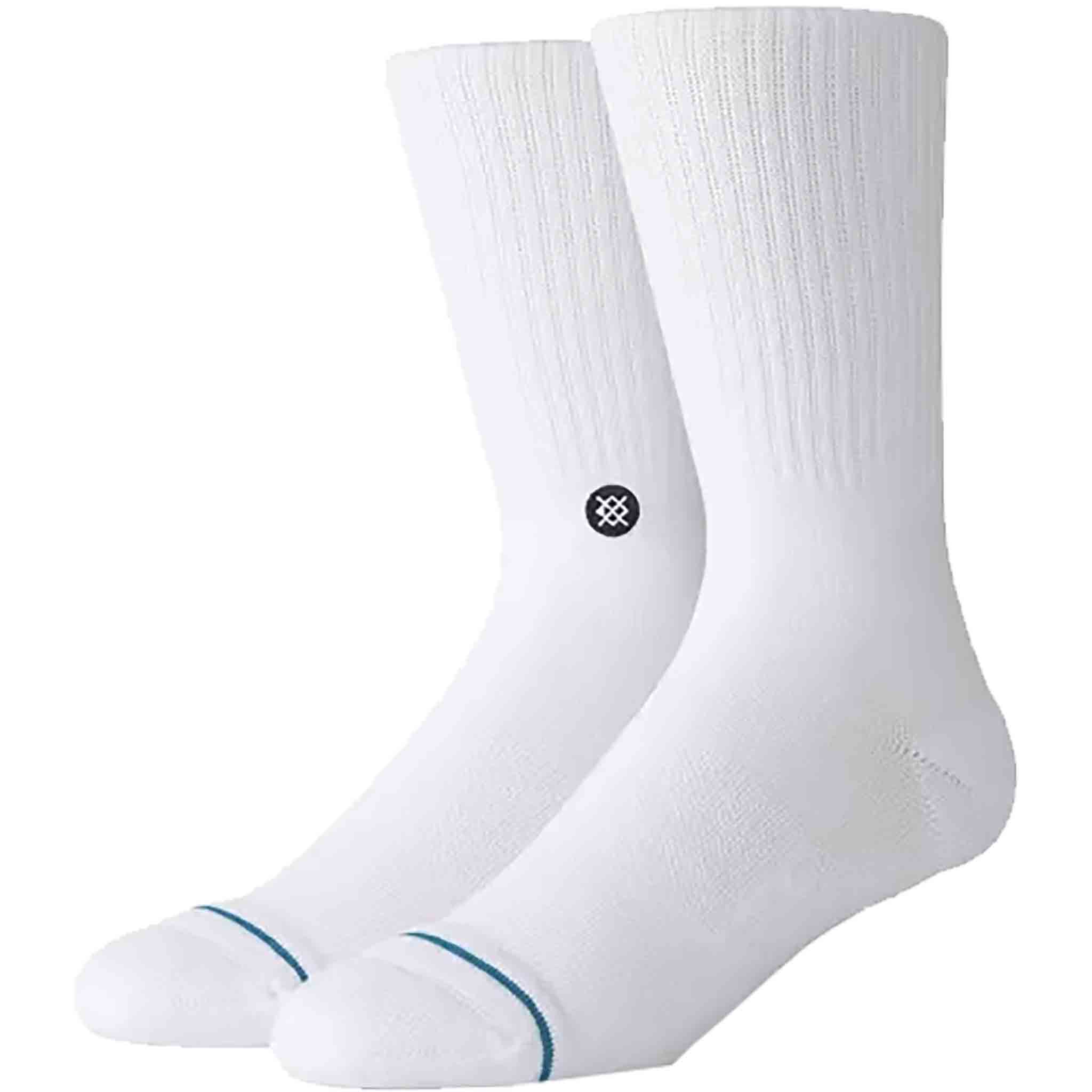 Stance Icon 3-Pack White Socks