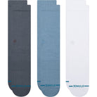 Stance Icon Crew Sock 3 Pack Turbulence Socks