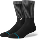 Stance Icon Pop Crew Socks Black Teal Socks