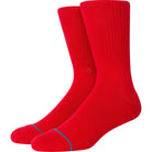 Stance Icon Sock Red Socks