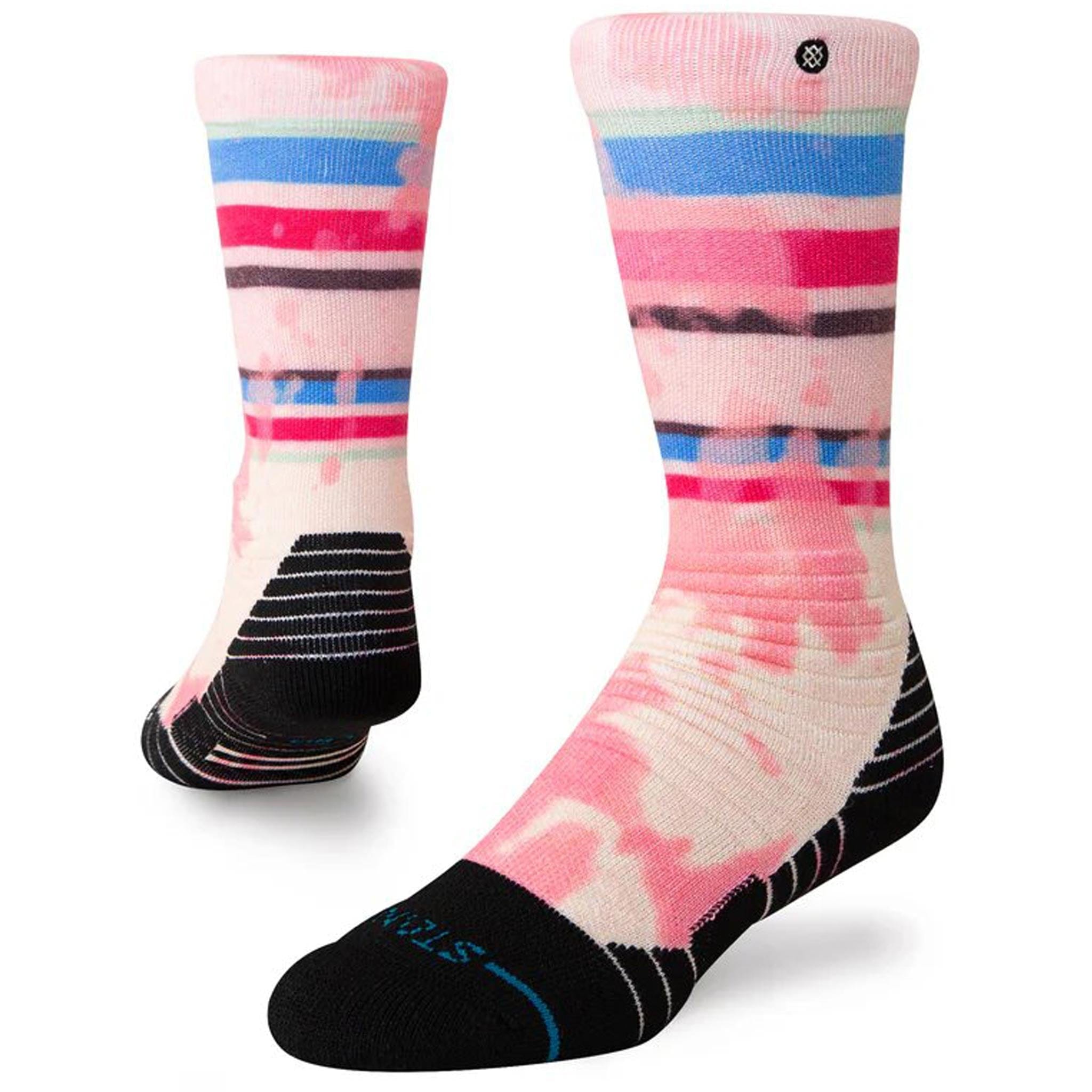 Stance Kids Brong Poly OTC Snowboard Sock Pink Snowboard Socks