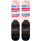 Stance Kids Brong Poly OTC Snowboard Sock Pink Snowboard Socks