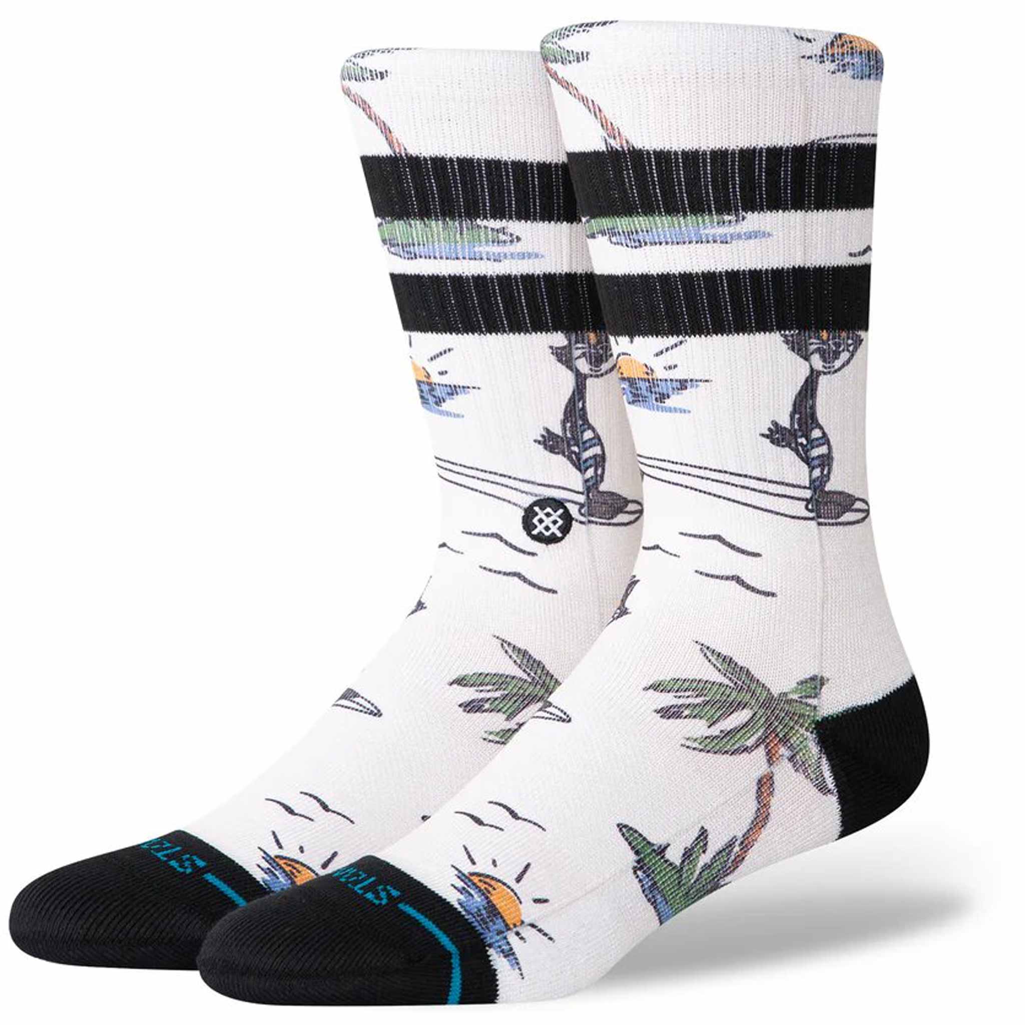 Stance Kool Katz Surf Crew Sock Canvas Socks