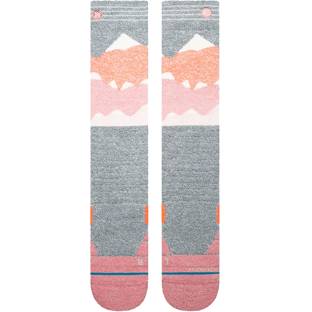Stance Lonely Peaks Snowboard Socks Dusty Rose Snowboard Socks