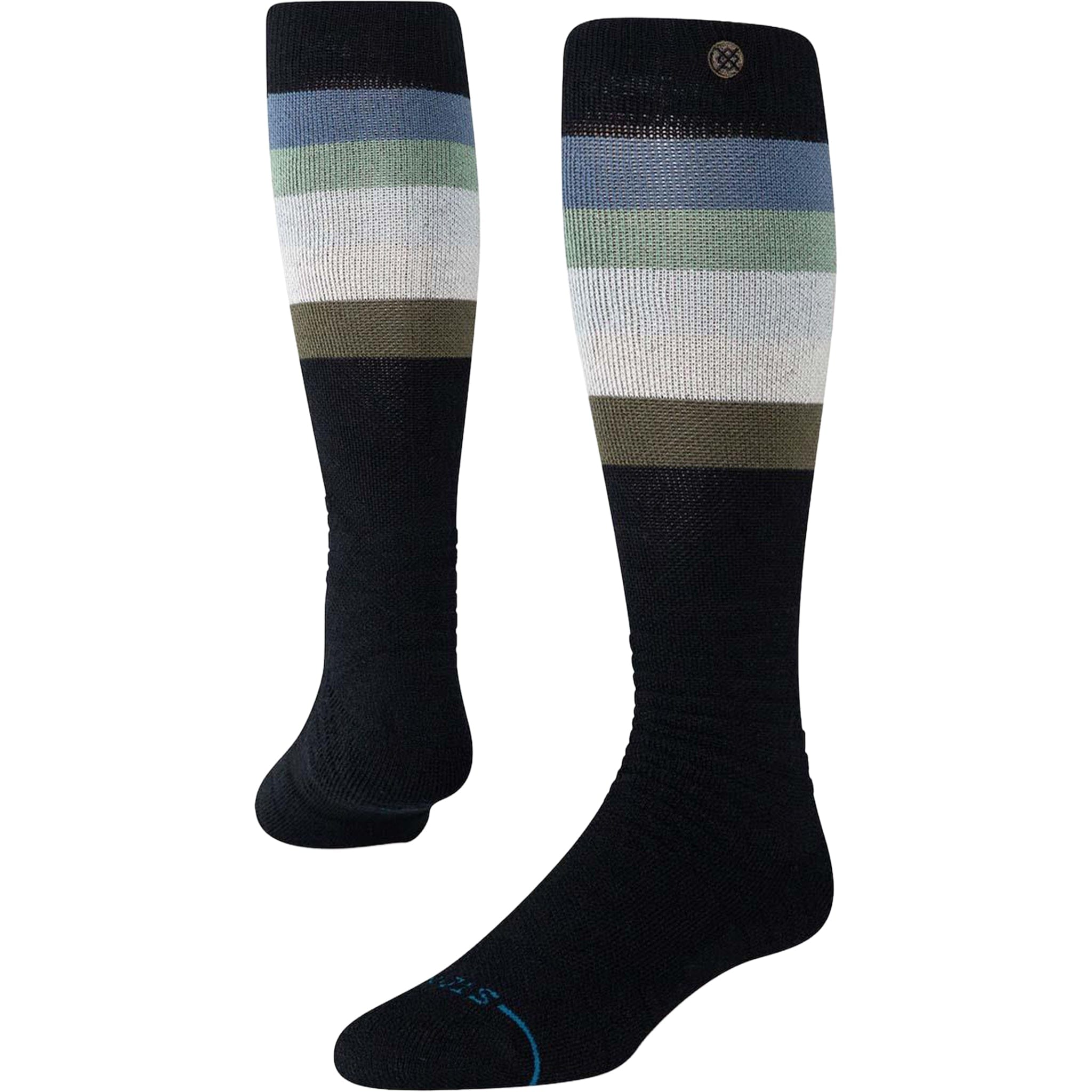 Stance Maliboo Mid Snow Socks 2 Pack Multi Snowboard Socks