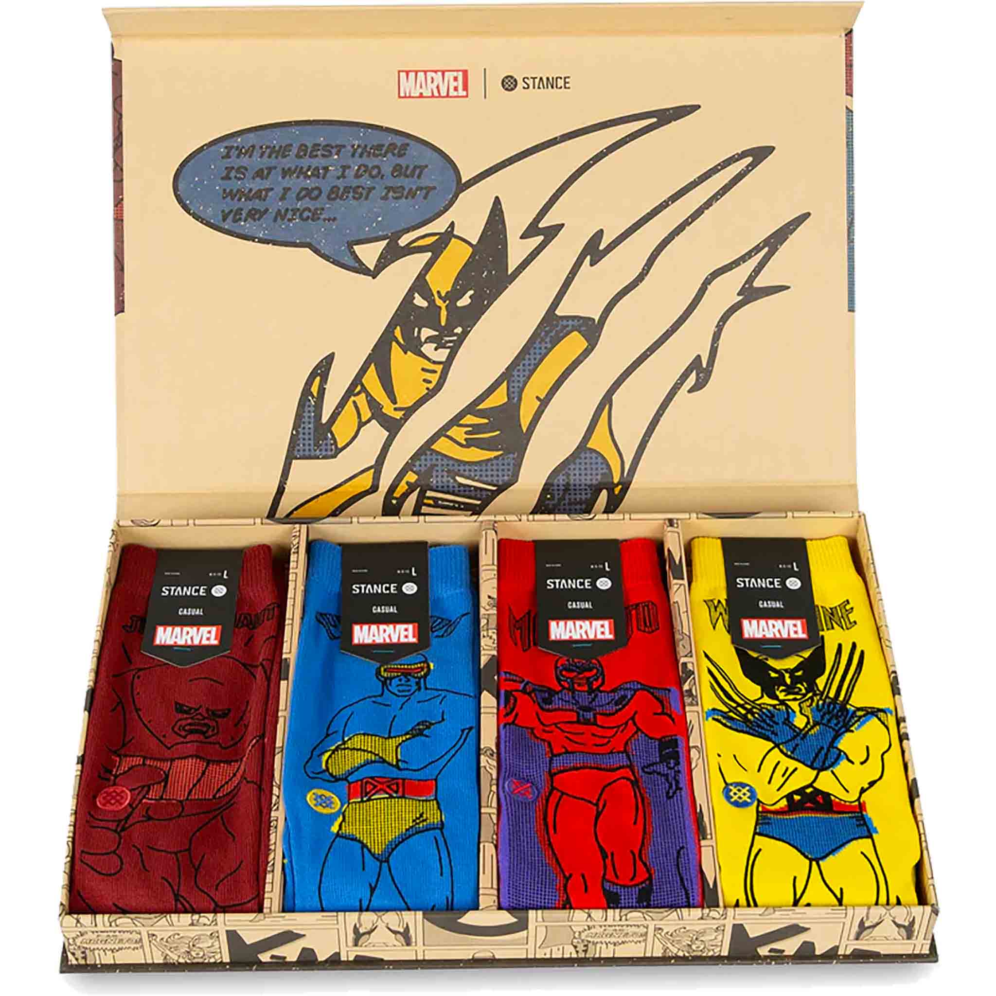 Stance Marvel Vs Xmen Box Set Socks