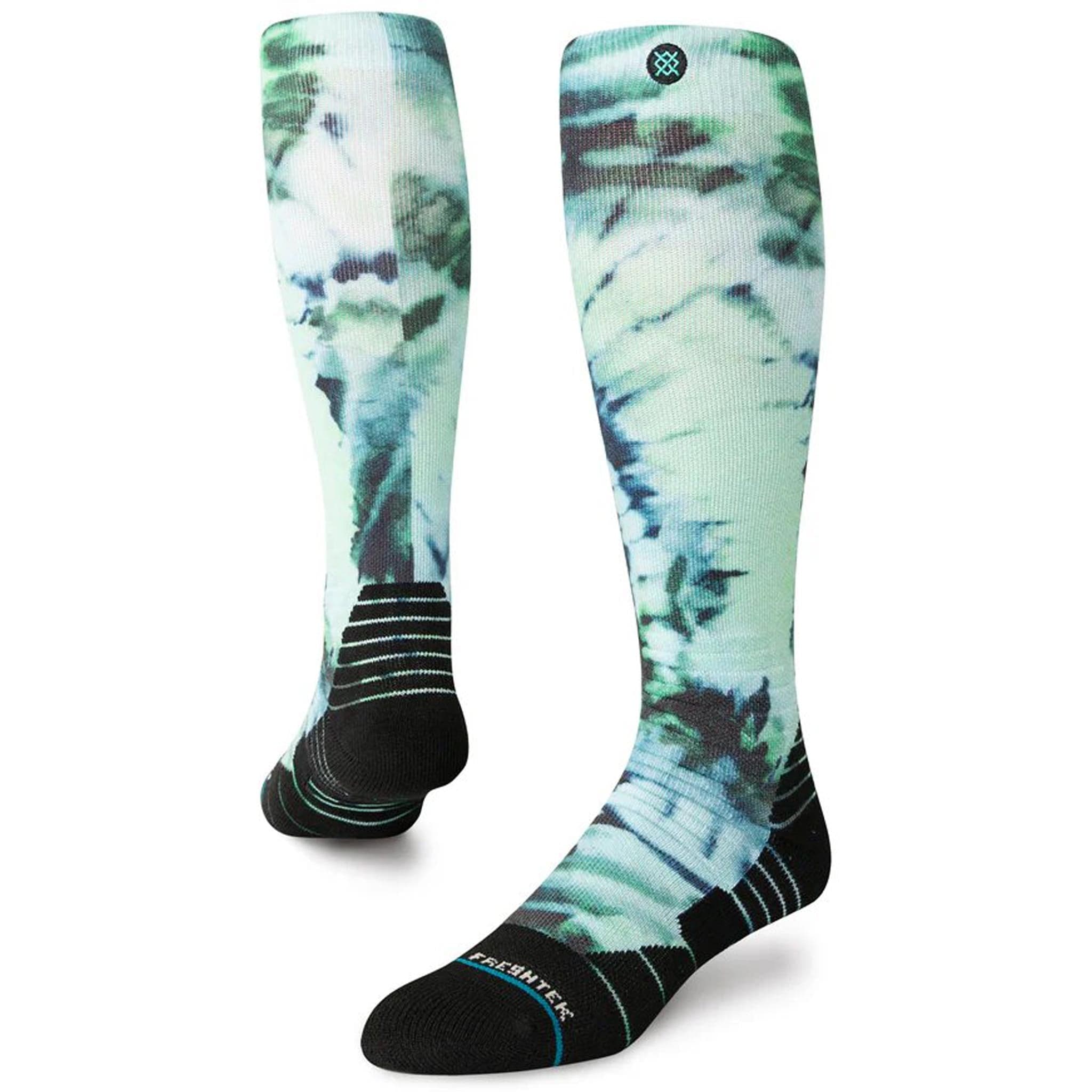 Stance Micro Dye OTC Snowboard Sock Teal Snowboard Socks