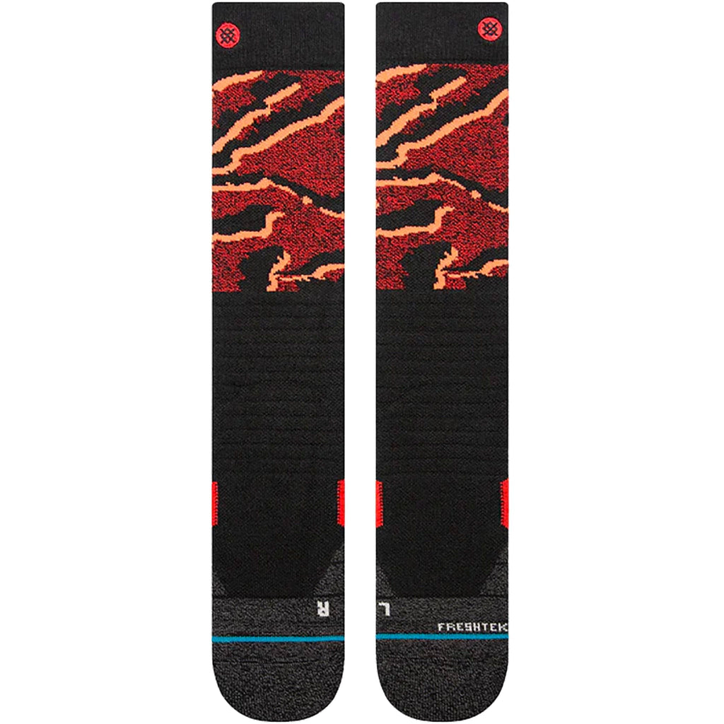 Stance Pelter Snowboard Socks Black Snowboard Socks