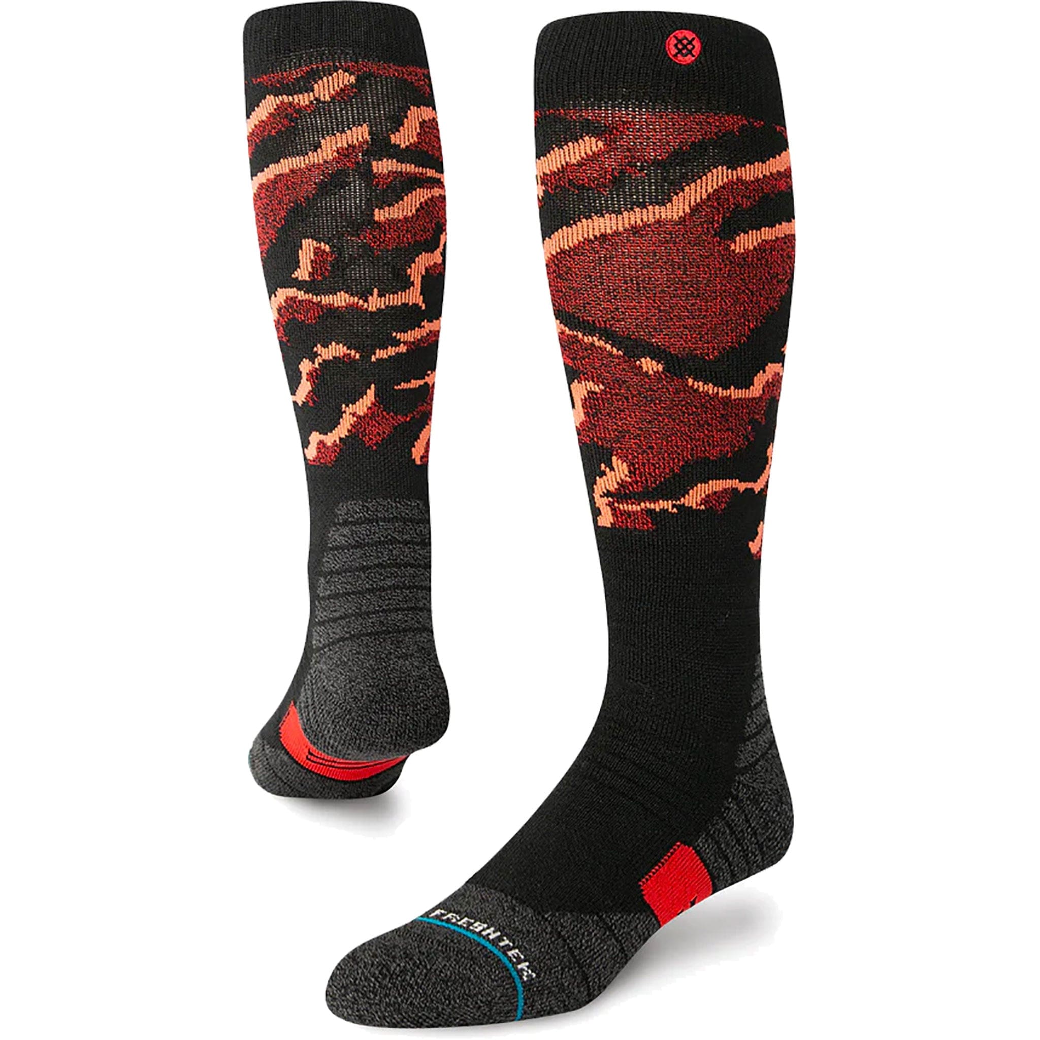 Stance Pelter Snowboard Socks Black Snowboard Socks