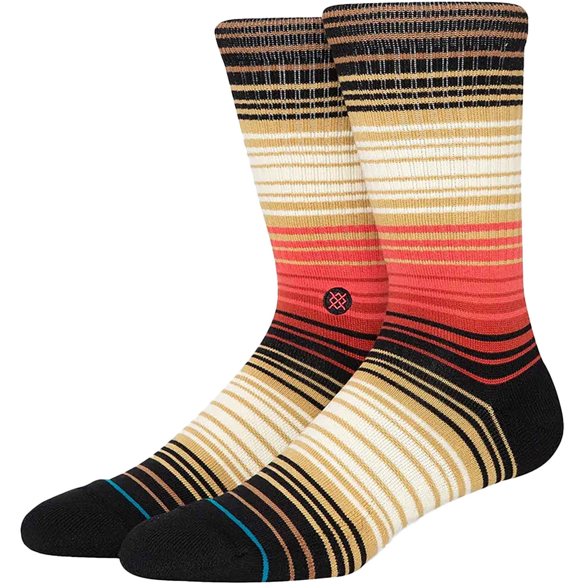 Stance Pinnacle Crew Sock Multi Color Socks