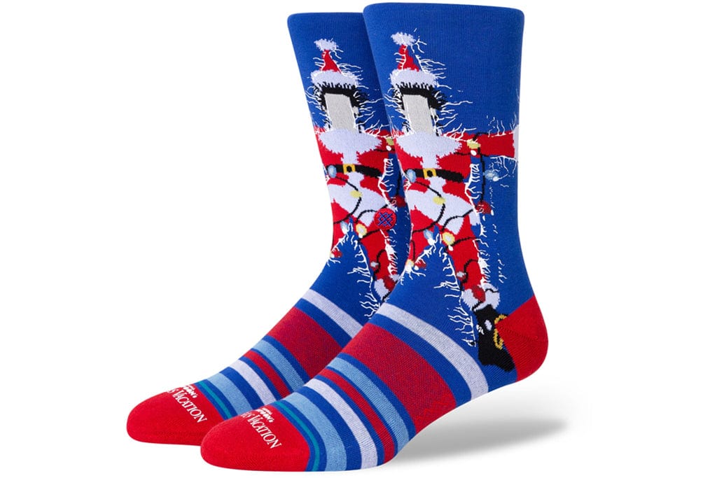 Stance Socks Christmas Vacation Blue Socks
