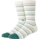 Stance Striped It Crew Sock Teal Socks