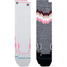 Stance Women's 2X Mid Poly OTC Snow Socks 2 Pack Snowboard Socks