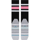 Stance Women's Boyd Mid Black Wool OTC Snow Socks Snowboard Socks