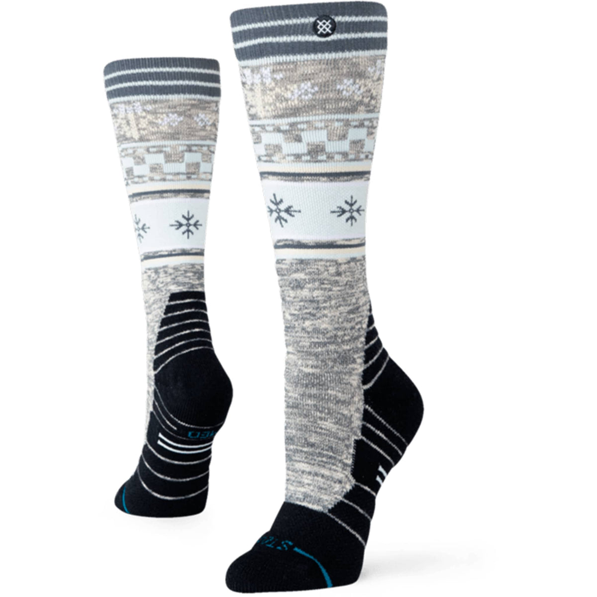 Stance Women's Flake Mid Poly OTC Snow Socks Snowboard Socks