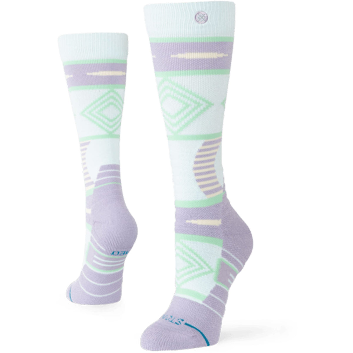 Stance Women's Temple Mid Poly OTC Snow Socks Snowboard Socks