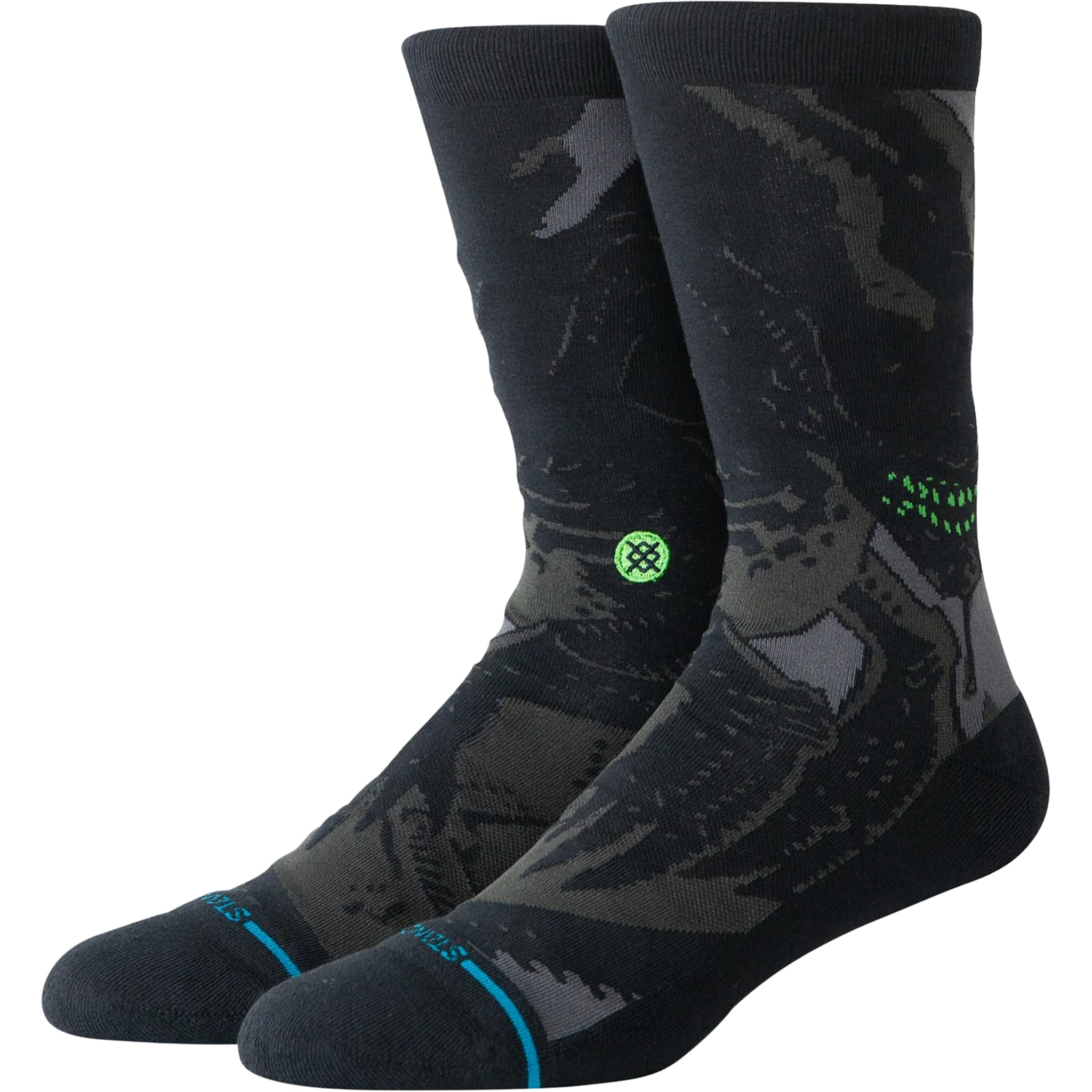 Stance X Alien Crew Socks Black Socks
