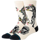Stance X Bert Krak Battle Crew Socks Cream Socks