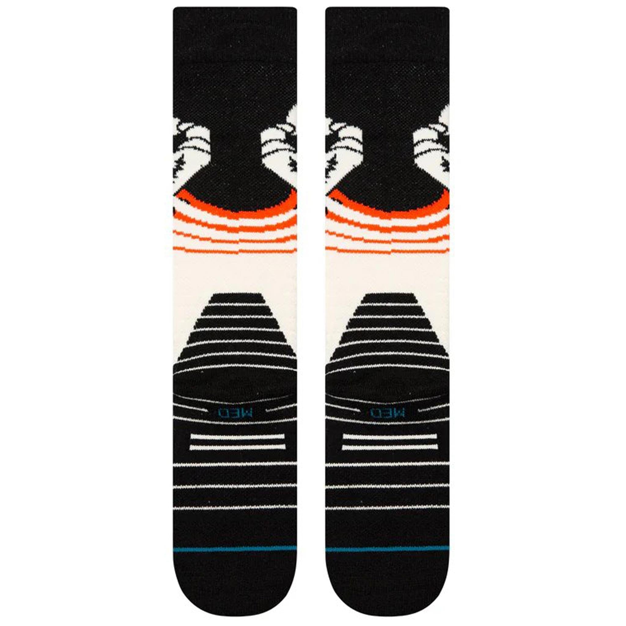 Stance X Crab Grab OTC Snowboard Sock Cream Snowboard Socks