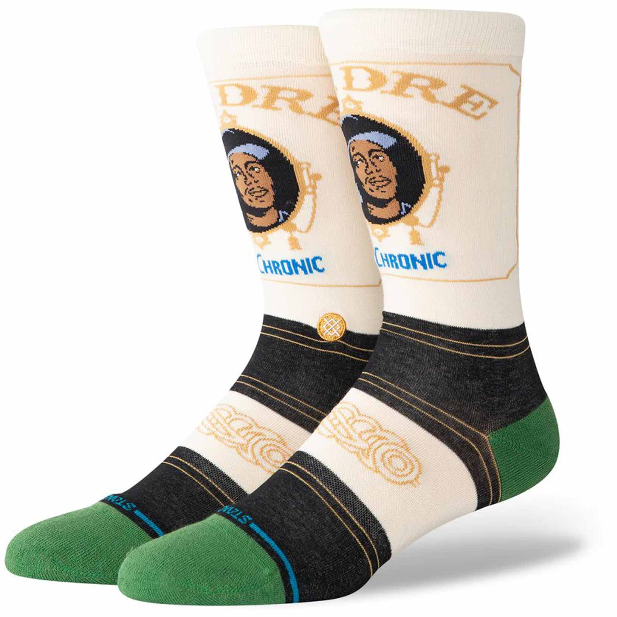 Stance X Dr. Dre The Chronic Crew Sock Black Socks