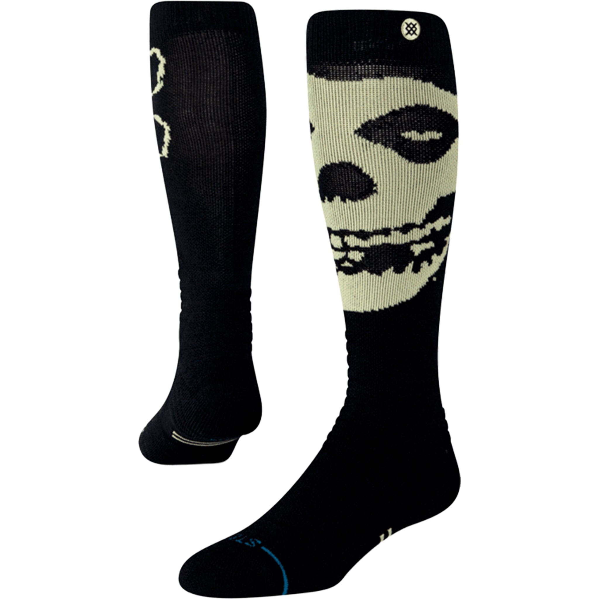Stance X Misfits Snow Socks Black Snowboard Socks