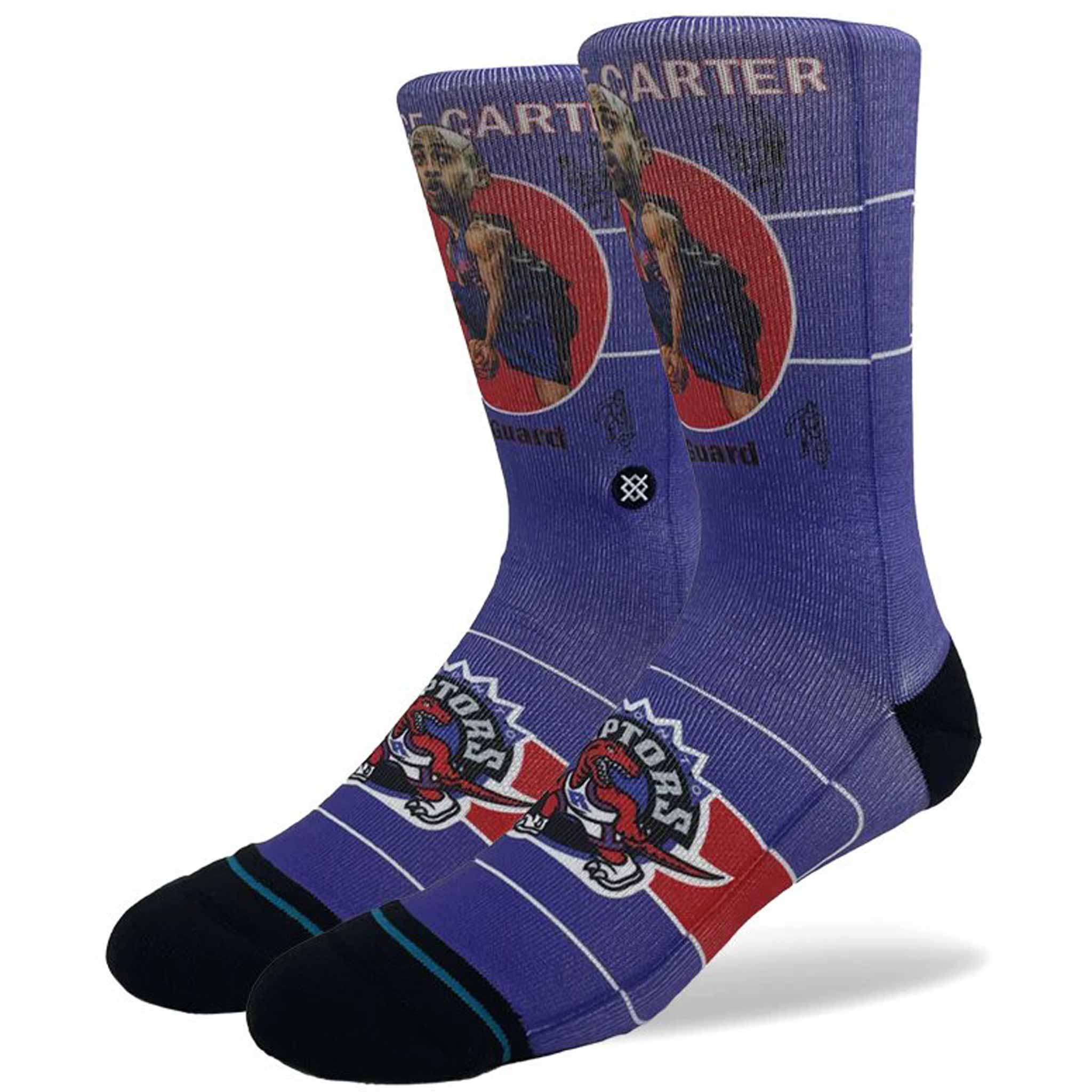 Stance X NBA Retro Bighead Crew Sock Carter Socks