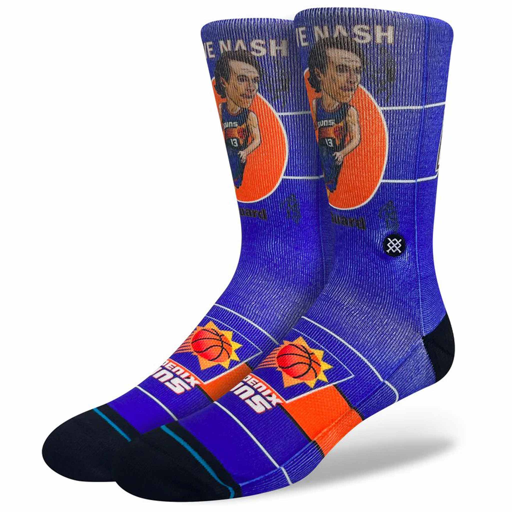 Stance X NBA Retro Bighead Crew Sock Nash Socks